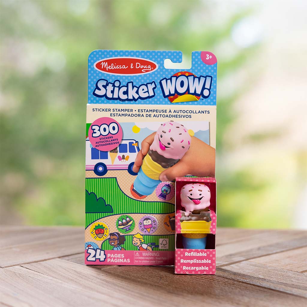 Sticker WOW! Sticker Stamper & Activity Pad - Ice Cream