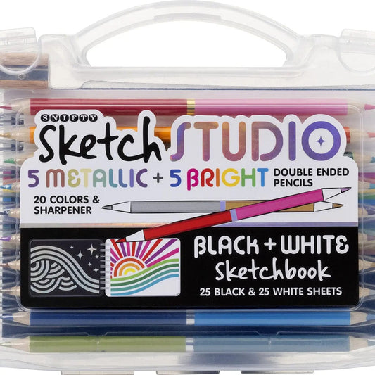 Sketch Studio Black & White Travel Set