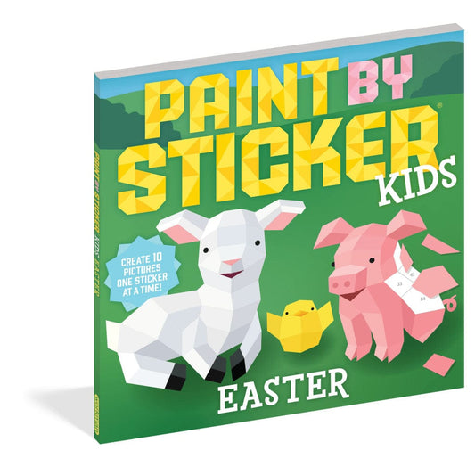 Kids Paint By Stickers - Easter